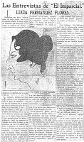 1919_03_11_Puerto_Rico_El_Imparcial_Entrevista_i_caricatura_de_Lucia_Fernandez_Flores